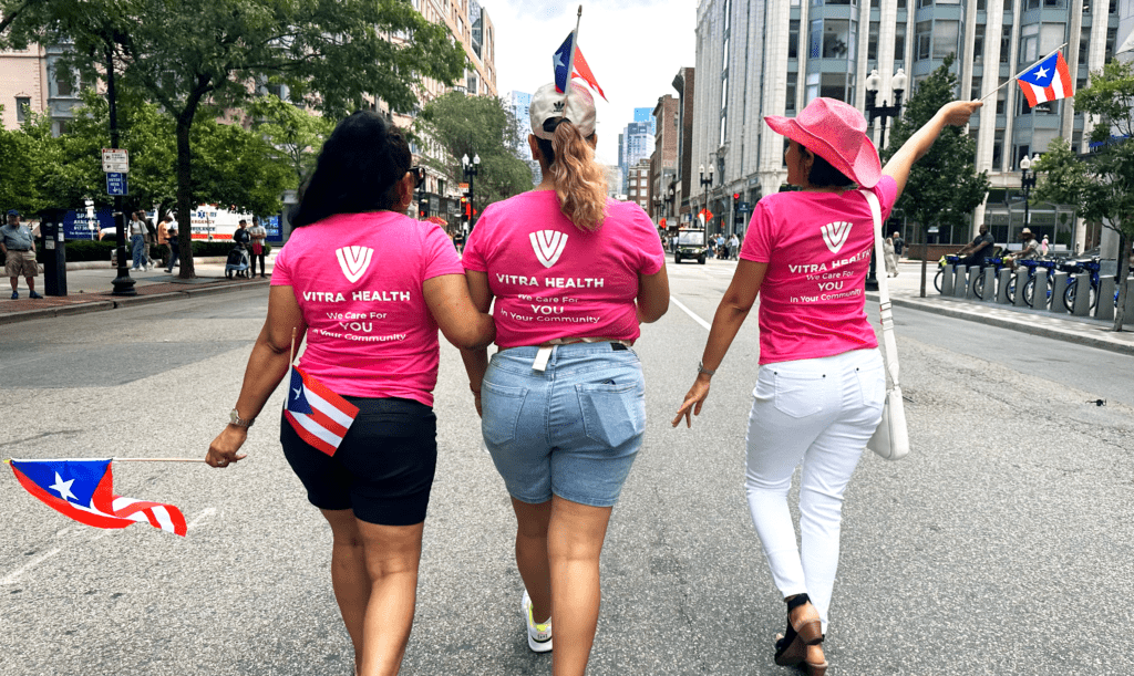 Vitra employees at Puerto Rican Festival, Boston - 2023