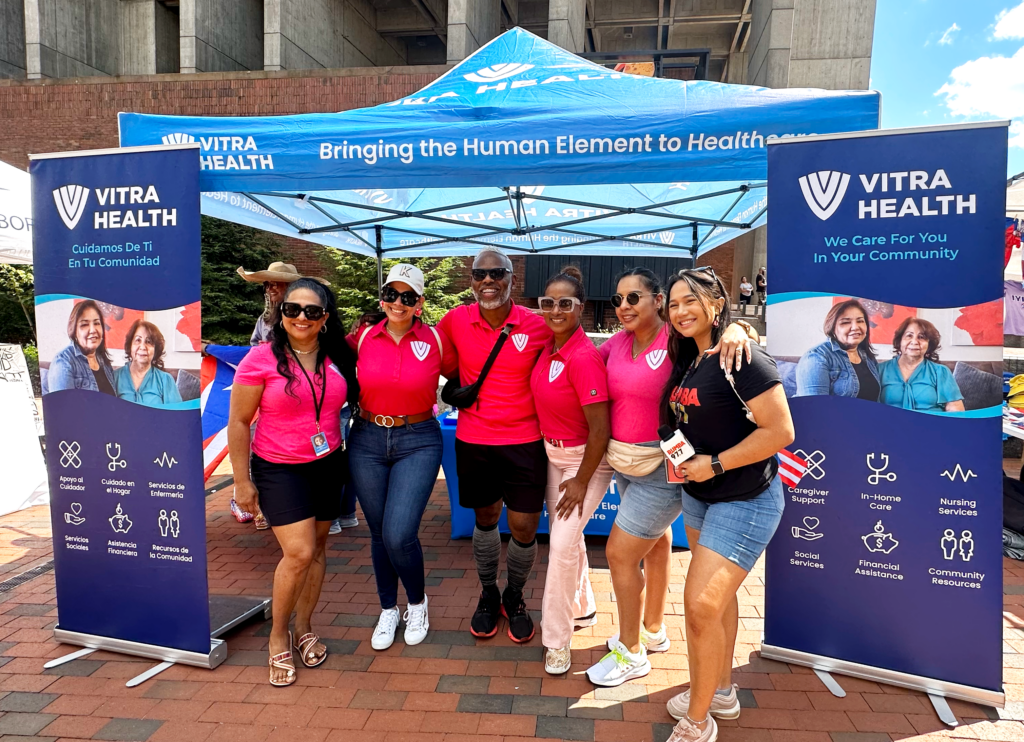Vitra and Rumba employees at the Puerto Rican Festival, Boston - 2023